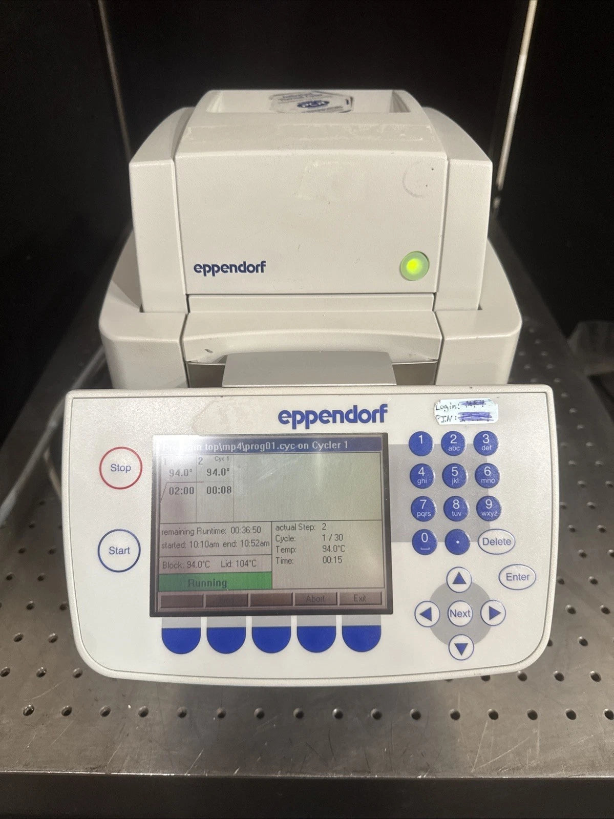 Eppendorf Mastercycler EP Gradient S PCR 5345 and Control Panel 5340 Tested