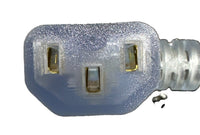 20 Foot Hospital Grade Y Power Cord Dual IEC C13 Female Splitter Cable
