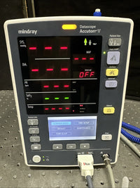 Mindray Datascope Accutorr V, SPO2, BP, Temp, Tested, SN A7527501B4