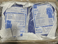 Medline SIRUS Gown DYNJP2227S, L , X-Long Poly-Reinforced Breathable Film 20ct