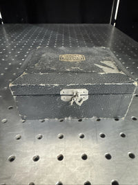 ANTIQUE XY CLIPS STAGE SPENCER AO MICROSCOPE PART AS PICTURED H9-A-37