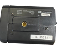 Elmo 1C7001 Color CCD Microscope Camera w/ Power Supply & Video Cable