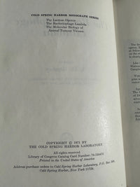 The Bacteriophage Lambda Cold Spring Harbor 1971 Hardcover A.D. Hershey
