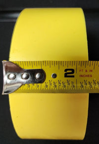 Generic 141K136H02 Pinch Wheel 2.3x6” Rubber Flexing Yellow 70A