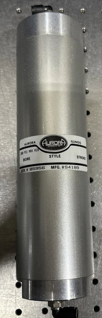 Aurora Air Products Pneumatic Cylinder 200 PSI MFG S4189