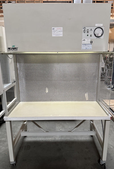 NuAire NU-201-430 4ft Horizontal Laminar Flow Clean Bench HEPA Stand