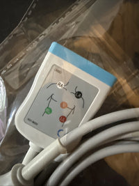 Philips HP Style 5 Lead 2.5m 12 Pins Plug/AHA ECG Monitor Trunk Cable HP-2585