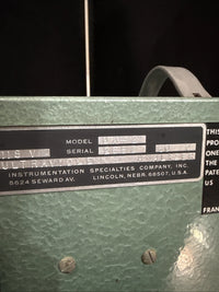 Ultraviolet Analyzer by ISCO UA-2