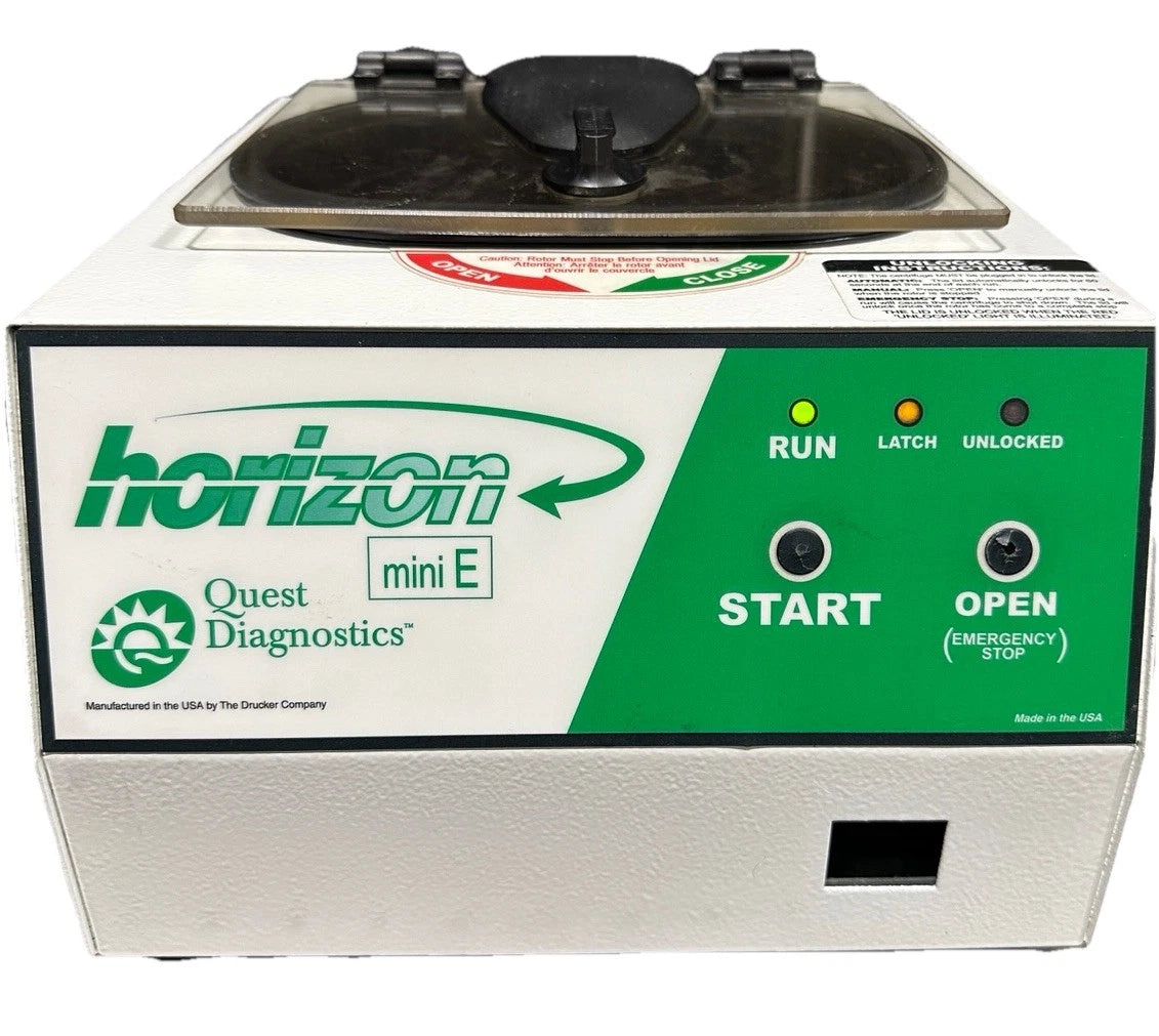 Drucker Horizon Mini E Centrifuge Model 642E Quest Diagnostics Benchtop Tested