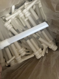 (Lot of 50) 1 Gallon White Pump Dispenser 38/400 Heavy Duty Ribbed Unlined