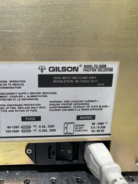 Gilson FC-203B Fraction Collector w/ Rack Code 14 Working Used