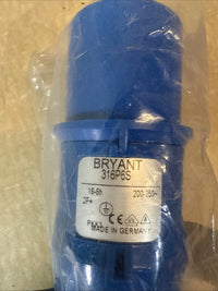 Bryant 316P6S Heavy Duty Products, IEC Pin & Sleeve Devices, Industrial Grade