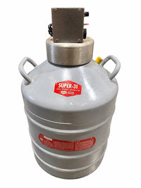 Linde Union Carbide Super-31 LN2 Dewar Cryogenic Refrigerator CY-30 Cryosentry
