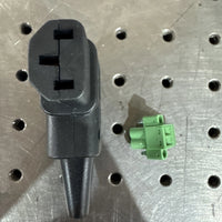 Schurter Angled IEC C13 Female Cable Mount Rewireable Kettle Plug. 4785.0000