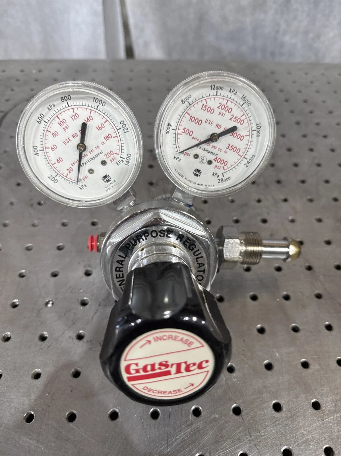Gas Tec Regulator GPT 270D General Purpose Gas Regulator 3000PSI