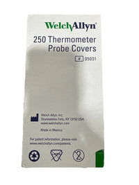 Welch Allyn 05031 Thermometer Probe Covers 250/Box NEW