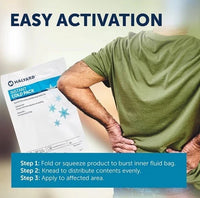 HALYARD 6 Instant Cold Packs Disposable Cold Compress Ice Packs 5x7in