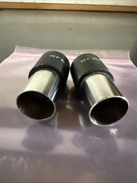 Pair WF10X Wide Field Eyepiece Lens for Biological Microscope