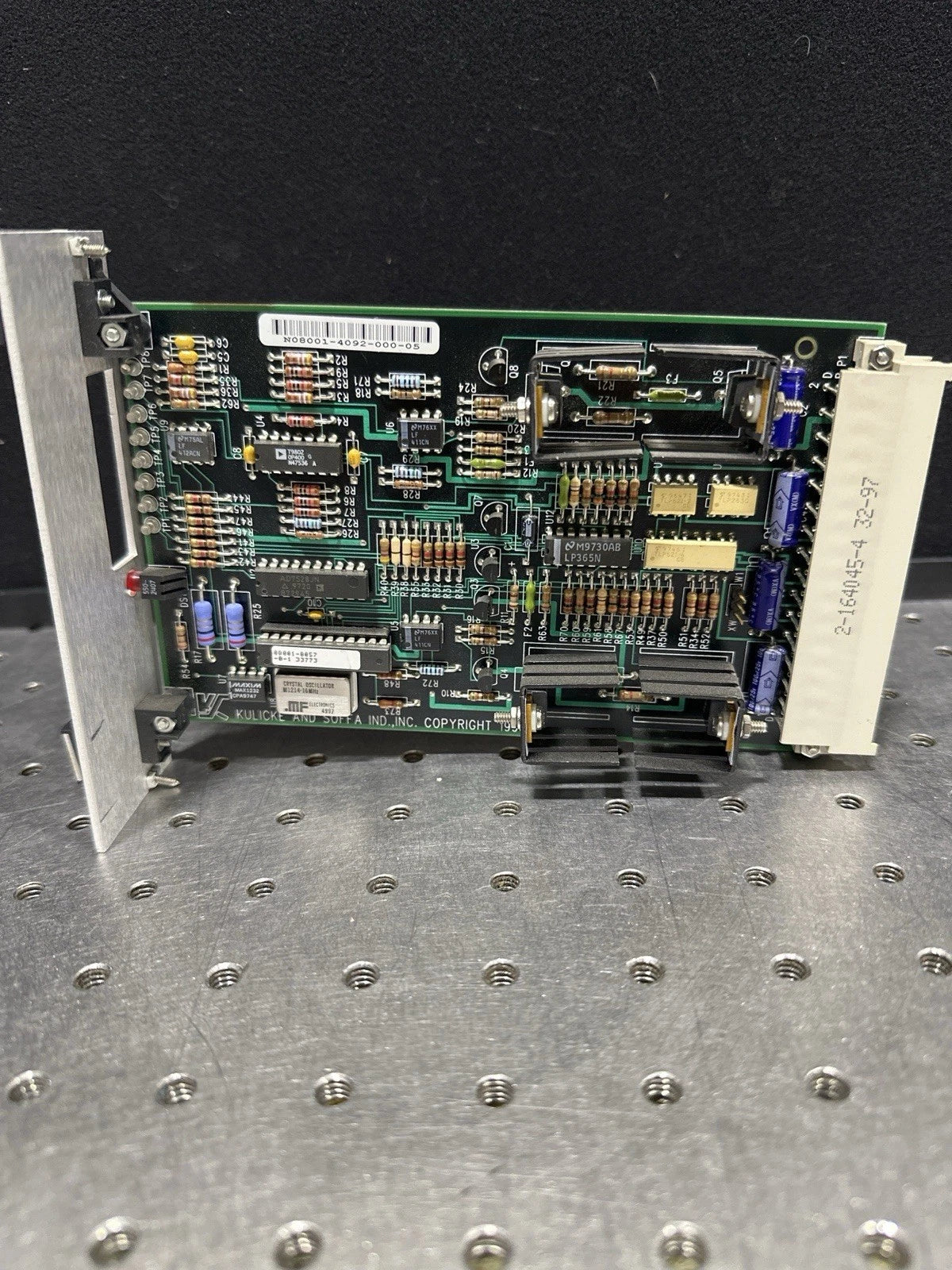 Kulicke & Soffa 8060 Feed/Tear Control Module 8001-4092 Wire Bonder Board