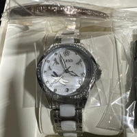 Olevs Automatic Mechanical Women Watch Ceramic Steel Band Waterproof Wristwatch