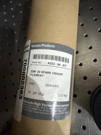 A22304077 or A223-04-077 Odor element for Edwards Vacuum EMF20 Odour