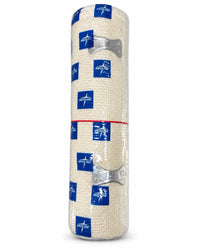 Medline MDS055006Z Sure-Wrap Elastic Bandage 6in x 5yd Clips Case 20