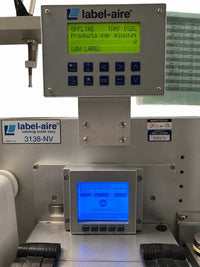 Label-Aire 3138-NV Print Apply with Streamfeeder Used