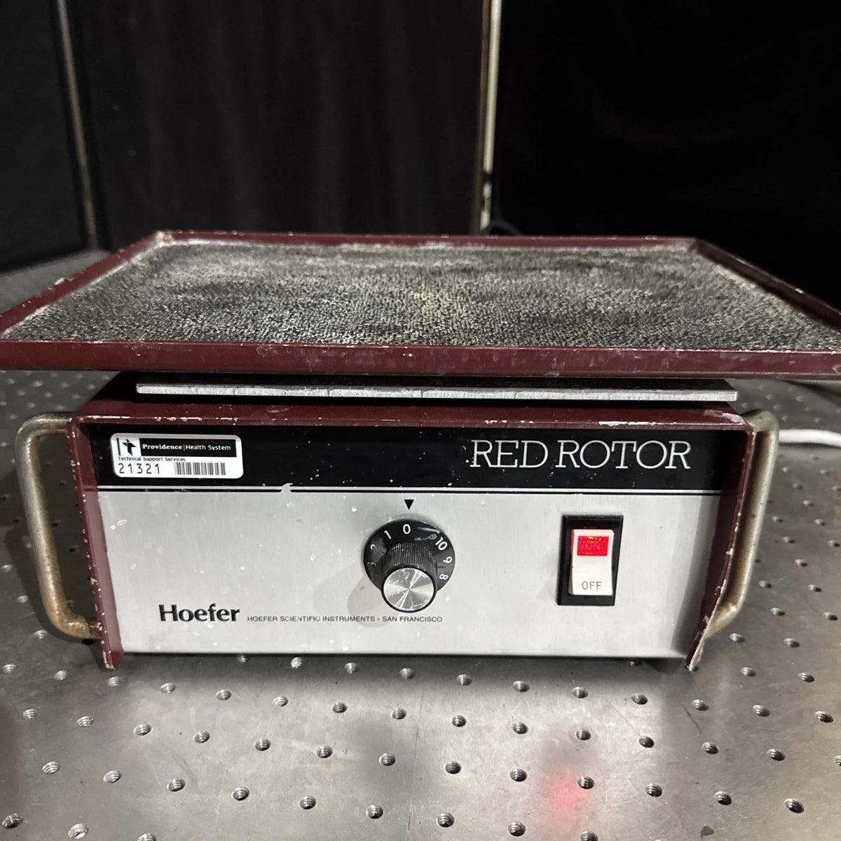 Pharmacia Biotech PR70-115V Hoefer Red Rotor Plate Shaker, Platform Lab Mixer