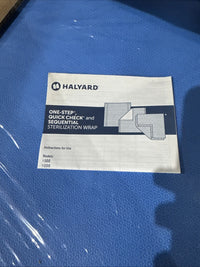 Case of 48 Halyard Health H600 54x 54" Quick Check Sterilization Wraps