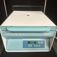 HETTICH ZENTRIFUGEN ROTOFIX 32 a CENTRIFUGE 2018 2 Swing Buckets Only