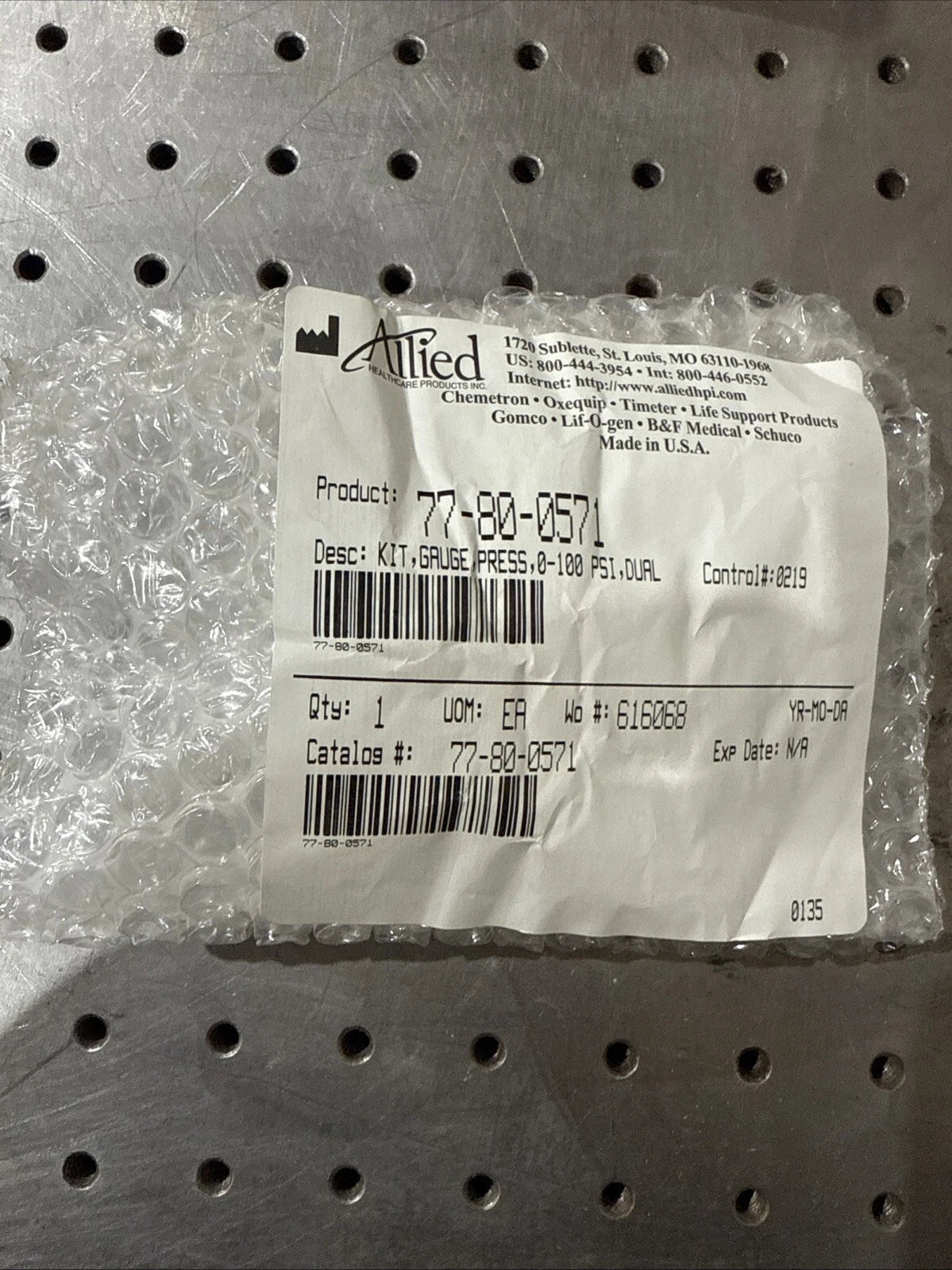 ALLIED WITAN 77-80-0571 / 77800571 (NEW IN BOX)