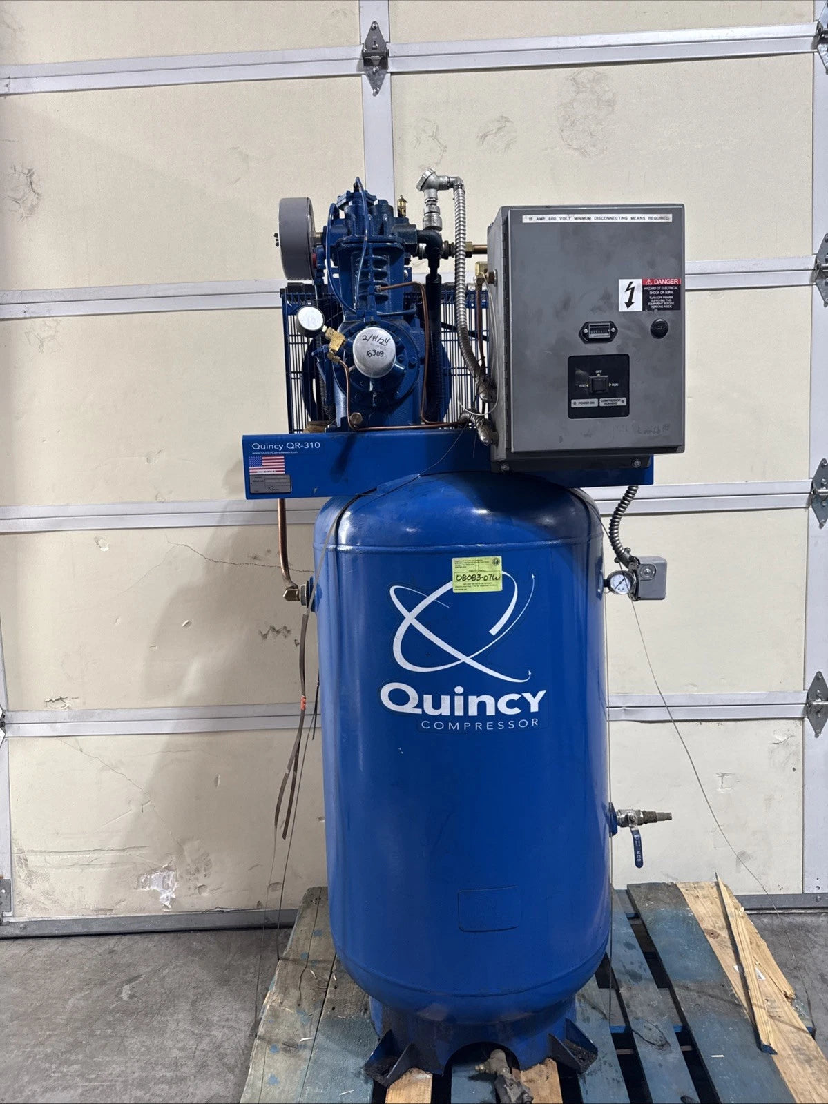 Quincy QR-310 Two Stage Reciprocating Air Compressor