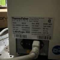 Thermo Fisher Heraeus Labofuge 300 Laboratory Centrifuge With Rotor