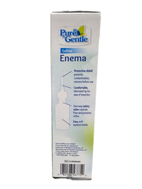 Medline Pure & Gentle Saline Enema Solution 4.5oz 133mL Exp 2028 NEW