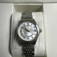JSDUN Luxury Women’s Watch Stainless Steel And Gold, Diamond, Champagne Face