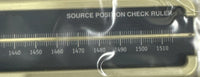 New Nucletron MicroSelectron Source Position Check Ruler W/Dosimetry Exp6/2012
