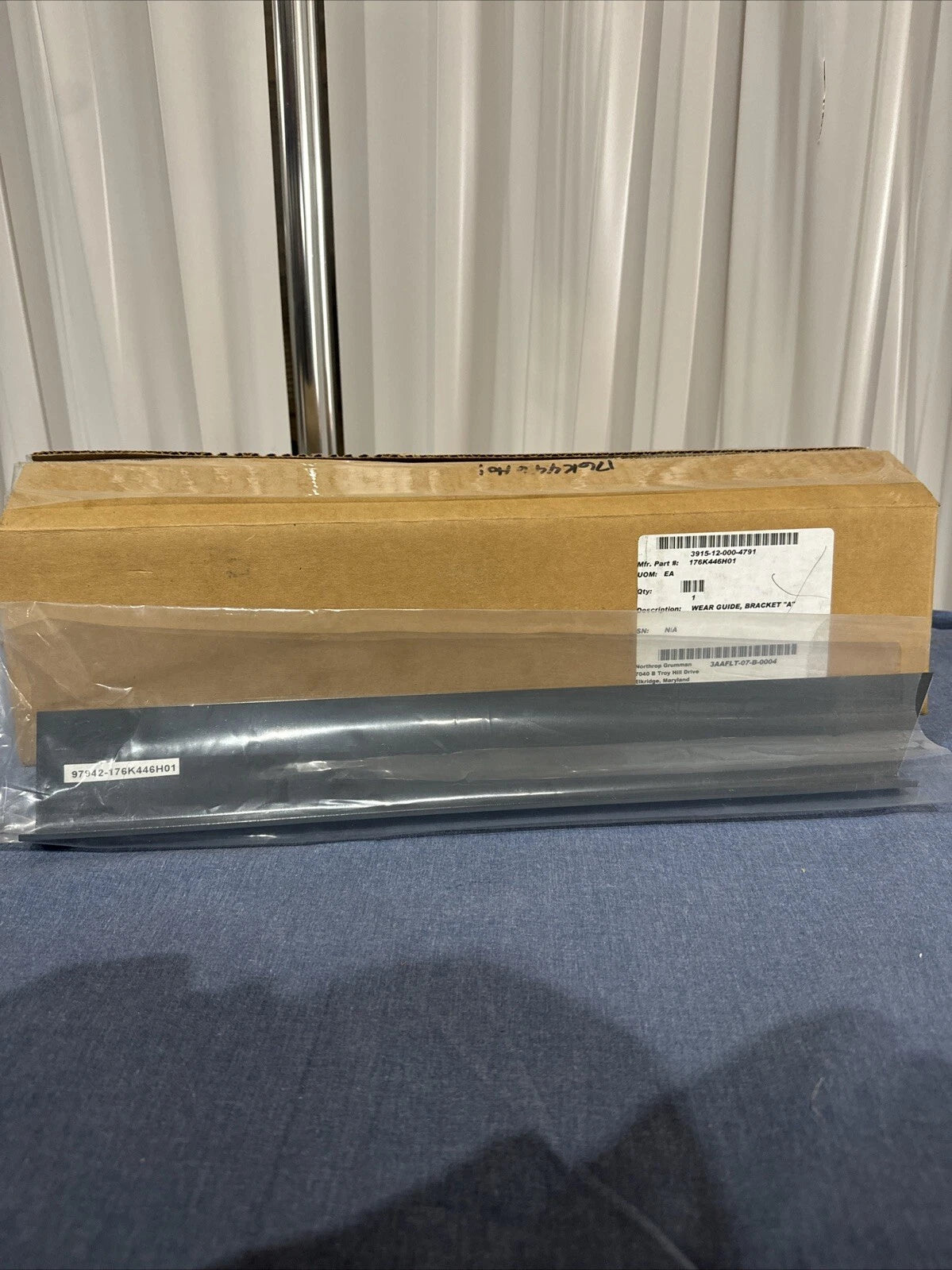 Bracket "A" Wear Guide 3915-12-000-4791 176K446H01 - Free Shipping