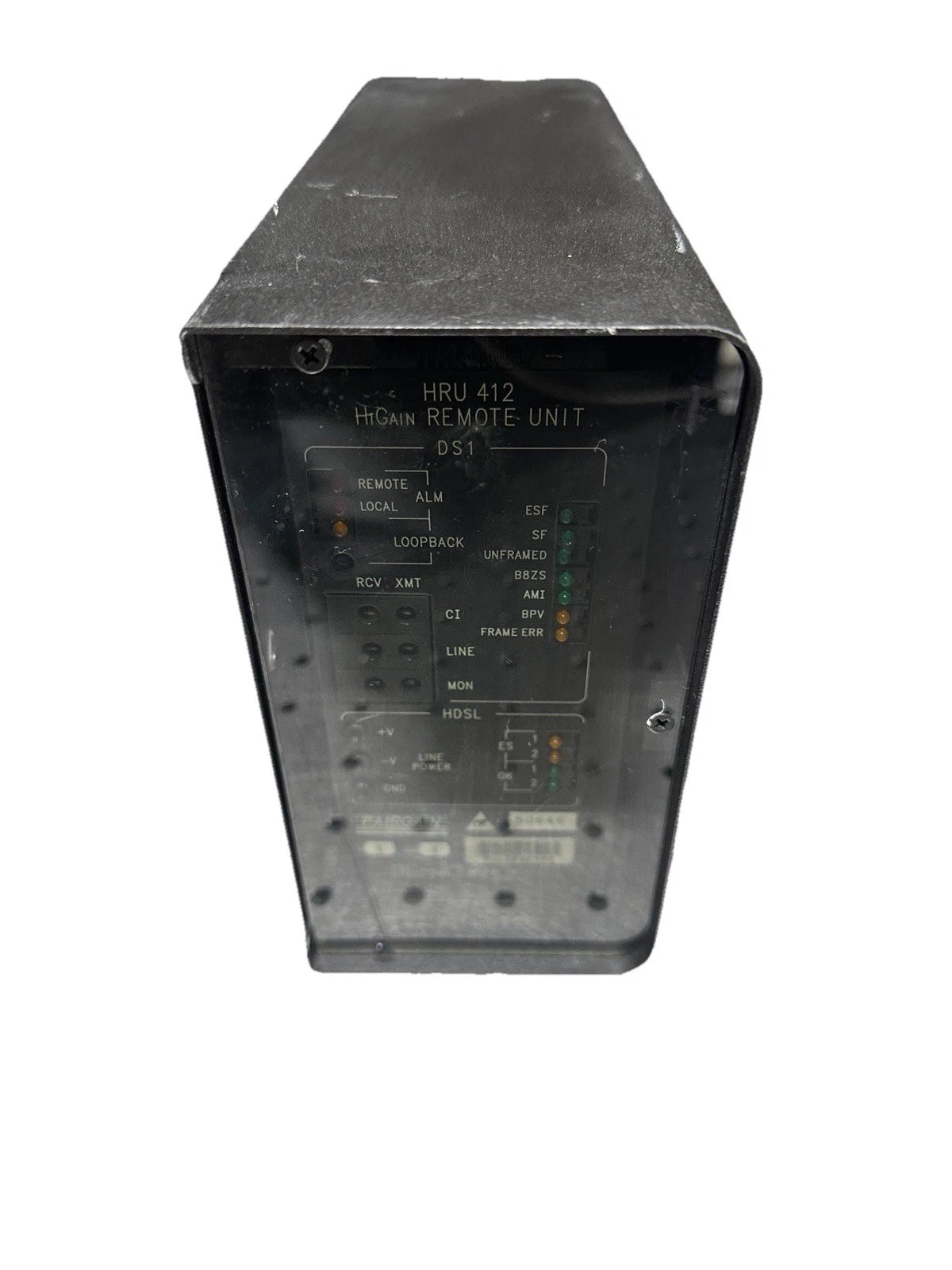 PairGain HRU 412 HiGain Remote Unit w/ HRE 421 Remote Enclosure HDSL DS1 Telecom