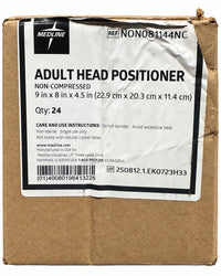 Medline NONO81144NC Adult Head Positioner 9x8x4.5 Non-Sterile Case of 24