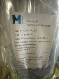 Millipore Mobius CellReady 3L Bioreactor NEW IN PACKAGE