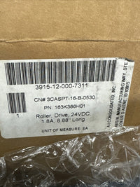 INTERROLL EC100 SERIES 1700 ROLLER DRIVE 24VCD 1.8A , 8.88 LONG U3S