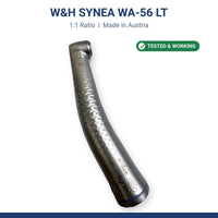 W&H Synea WA-56 LT 1:1 Contra-Angle Handpiece Made in Austria