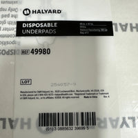 Halyard Disposable Underpads 40” x 57” REF 49980 Heavy Duty Lot of 3 (15 Total)