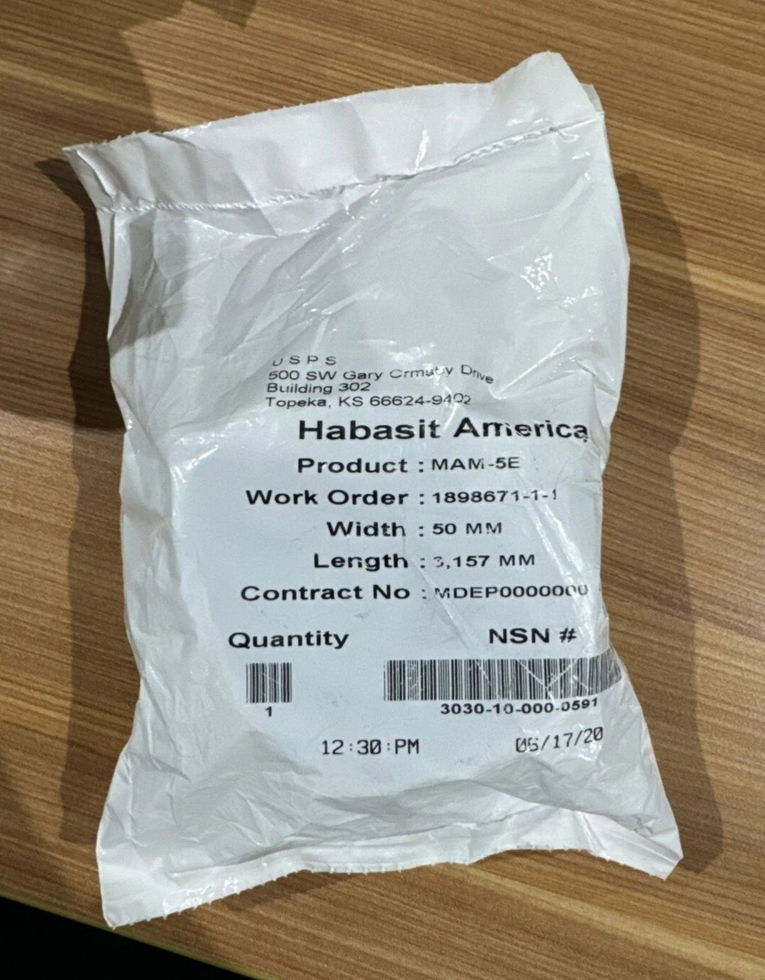 Habasit MAM-5E 50mm x 3157mm Conveyer Belt