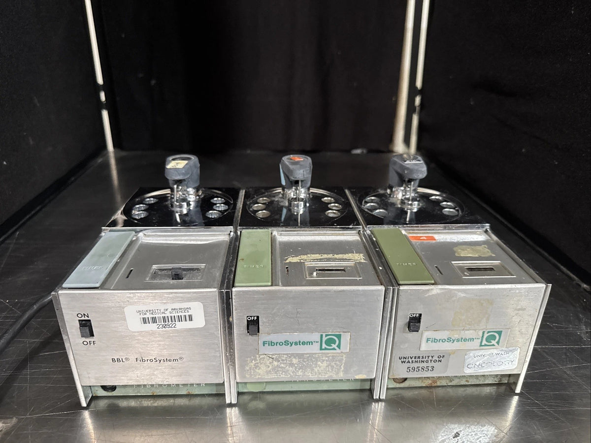 BBL Fibro System Thermal Prep Block and Precision Coagulation Timer Model Works