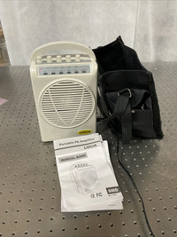 Lucia Portable PA Amplifier with Bag 50W 110V 60 Hz with Built-in Battery