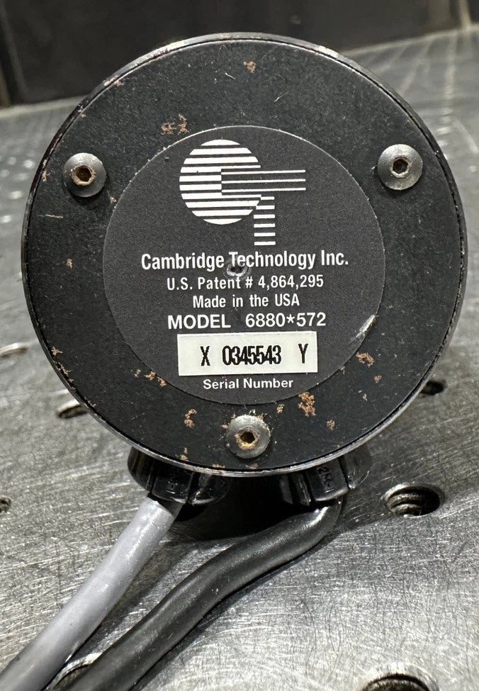 Cambridge Technology Precision Galvanometer Actuator – Model 6880+572