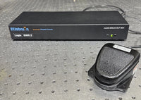 EF Johnson Stargate Dispatch Console Audio Break-Out Box With Foot Pedal
