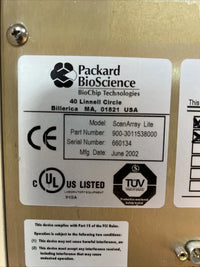 Packard Biochip Technologies ScanArray Lite Micro Array Lab