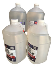 Instant Hand Sanitizer Gel - 1 Gallon (Case of 4) 70% Alcohol Antiseptic Topical